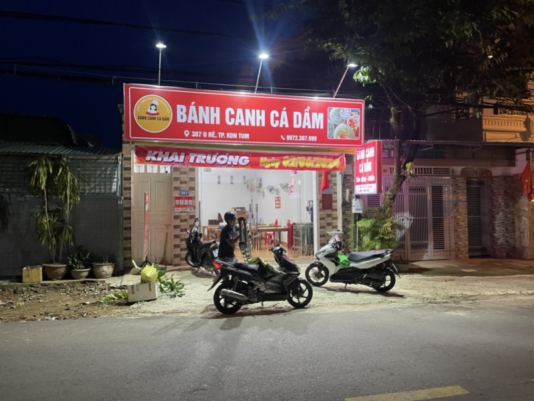 Thiết Kế Và Thi Công Biển Quảng Cáo Quán Bánh Canh Cá Dầm