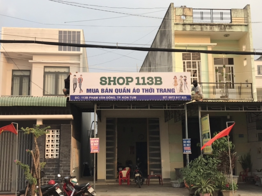 Thiết Kế Và Thi Công Biển Quảng Cáo Shop 113B