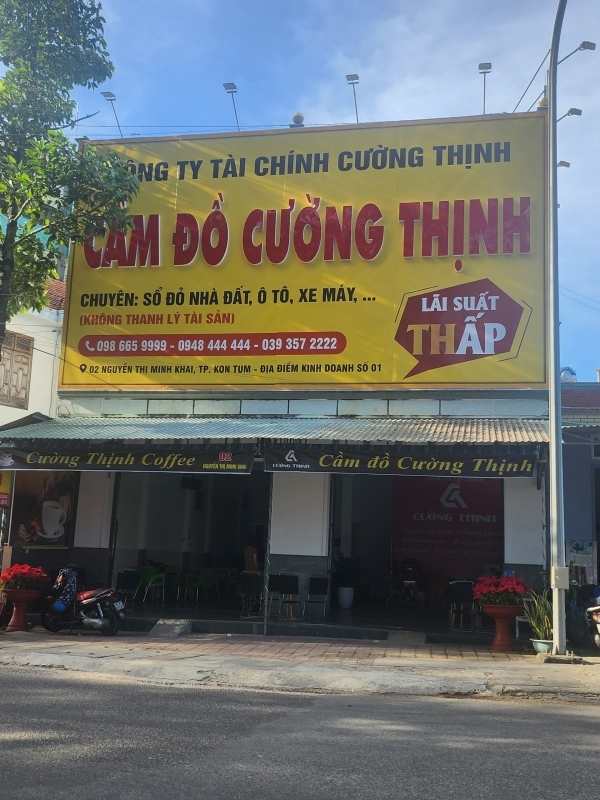 Thiết Kế Và Thi Công Biển Quảng Cáo Công Ty Tài Chính Cường Thịnh