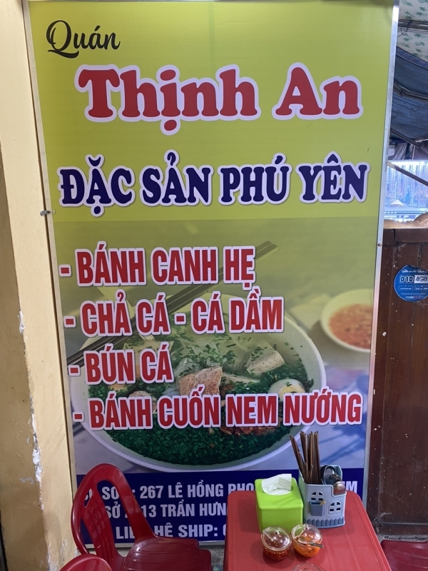 Thiết Kế Và Thi Công Biển Quảng Cáo Quán Thịnh An